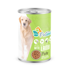 PETAMİN KUZU ETLİ KÖPEK KONSERVE 415 GR 24 LÜ