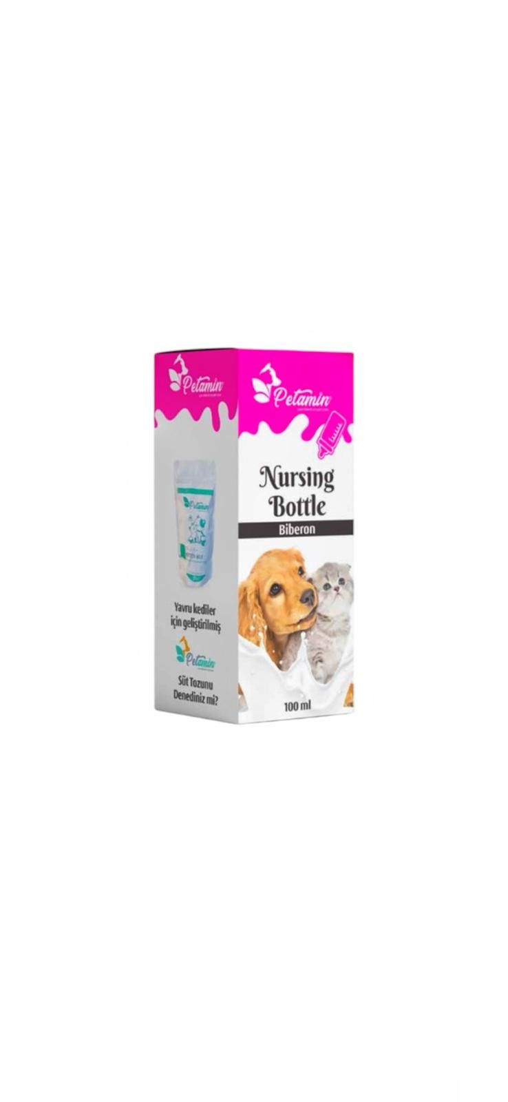 PETAMİN KEDİ KÖPEK BİBERON 100 ML 12 Lİ