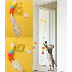 ELASTİK KENDİNDEN YAPIŞKANLI KEDİ OYUN OLTASI