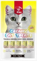 MİSS KAS TAVUK KREMALI KEDİ ÖDÜL MAMASI 5*15 GR