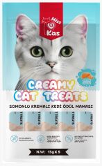 MİSS KAS SOMON KREMALI KEDİ ÖDÜL MAMASI 5*15 GR