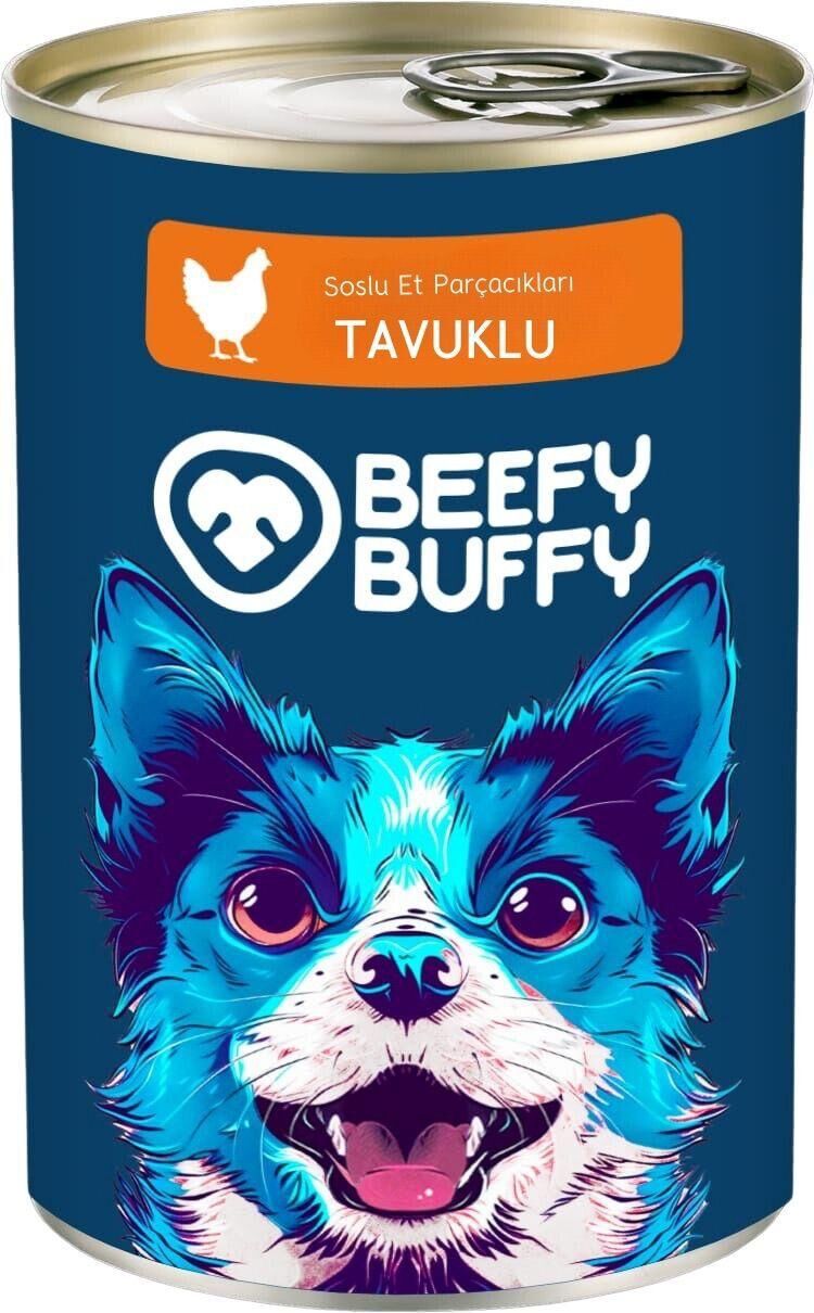 BEEFY BUFFY TAVUKLU KÖPEK KONSERVE MAMA 415 GR