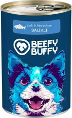 BEEFY BUFFY BALIKLI KÖPEK KONSERVE MAMA 415 GR