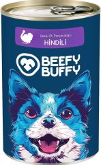 BEEFY BUFFY HİNDİLİ KÖPEK KONSERVE MAMA 415 GR