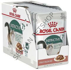Royal Canin BOX Pouch Gravy Instinctive +7 Yaşlı Kedi Yaş Maması 85 Gr x 1