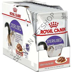Royal Canin BOX Pouch Gravy Sterilised Kısırlaştırılmış Yaş Kedi Maması 85 Gr x 1