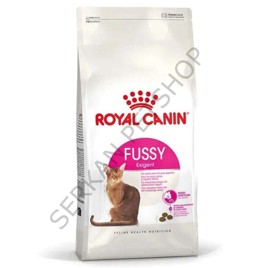 Royal Canin Fussy Exigent Seçici Kedi Maması 10 Kg + Elexsus Kediler İçin Şampuan 250 ml