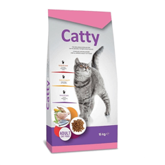 CATTY TAVUKLU KEDİ MAMASI 15 KG