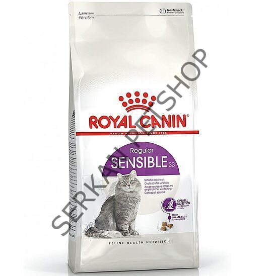 Royal Canin Sensible Hassas Kedi Maması 2 Kg + Elexsus Kediler İçin Şampuan 250 ml