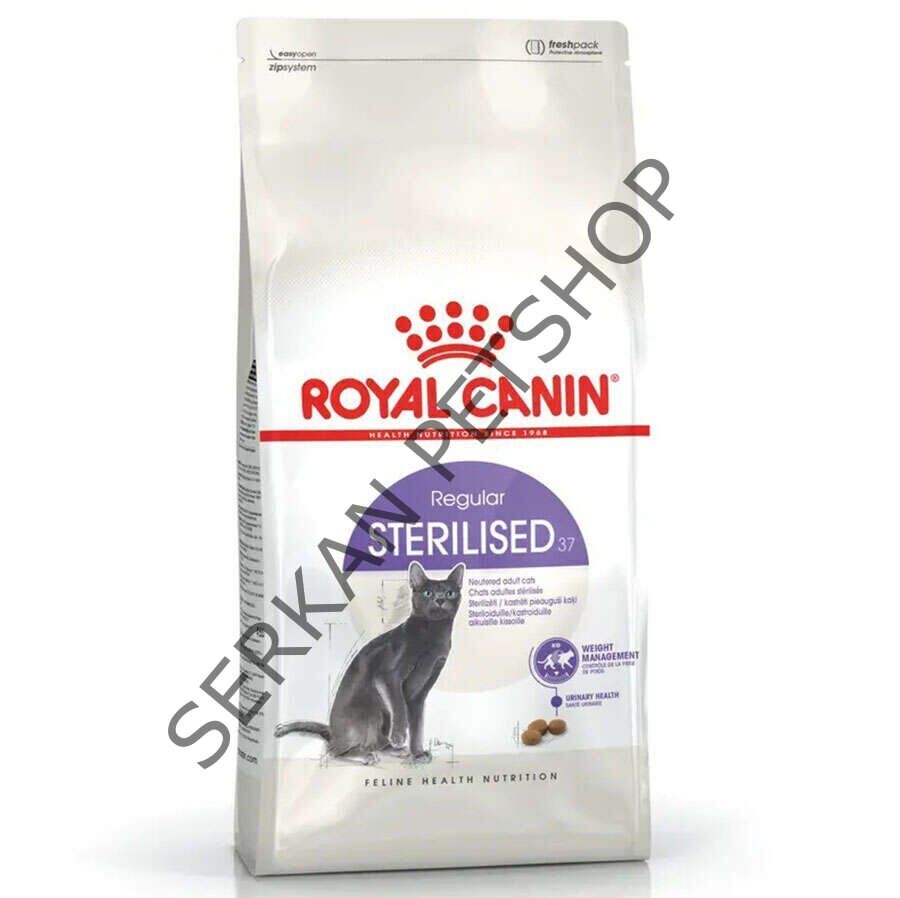 Royal Canin Sterilised Kısırlaştırılmış Kedi Maması 2 Kg + Elexsus Kediler İçin Şampuan 250