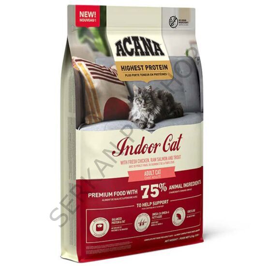 Acana Highest Protein Indoor Cat Tahılsız Kedi Maması 1,8 Kg+ Elexsus Kediler İçin Şampuan 250 ml
