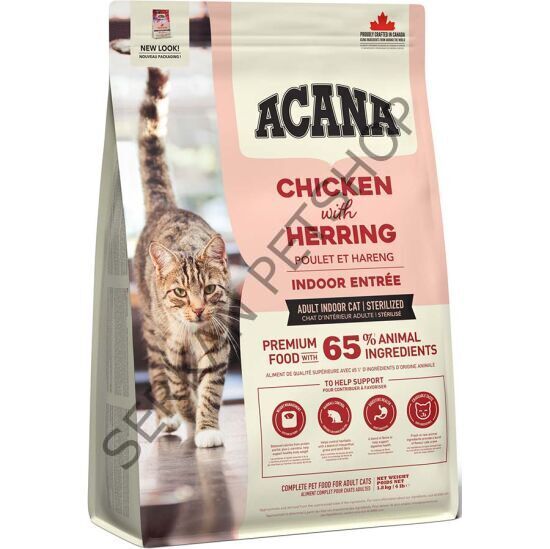 Acana Indoor Entree Sterilised Kısırlaştırılmış Kedi Maması 340 gr