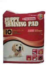 HUSHPET ULTRA EMİCİ YAVRU KÖPEK ÇİŞ EĞİTİM PEDİ 60X90CM 10LU