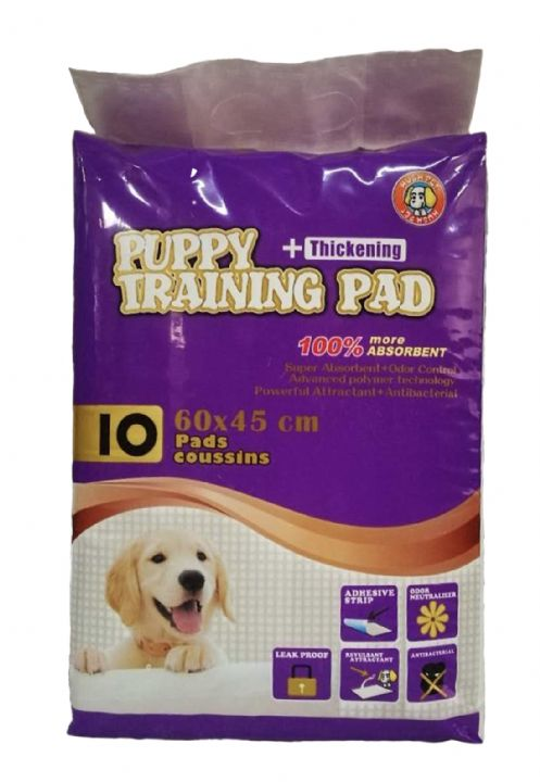 HUSHPET ULTRA EMİCİ YAVRU KÖPEK ÇİŞ EĞİTİM PEDİ 60X45CM 10LU