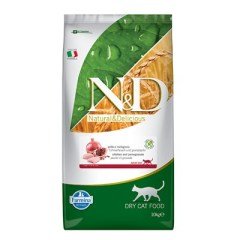 N&D LOW GRAİN TAVUK & NAR ADULT CAT 10 KG