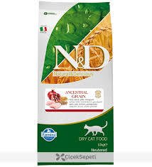 N&D LOW DÜŞÜK TAHILLI TAVUK & NAR NEUTERED CAT 10 KG