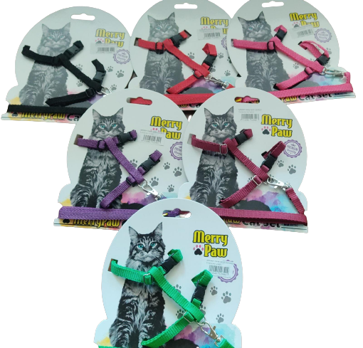 MARRY PAW KEDİ GÖĞÜS TASMASI KIRMIZI