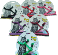 MARRY PAW KEDİ GÖĞÜS TASMASI KIRMIZI