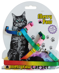 MERRY PAW KEDİ GÖĞÜS TASMASI GÖKKUŞAĞI