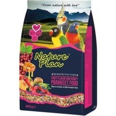 NATURE PLAN PARAKET YEMİ 800 GR 12 Lİ