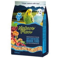 NATURE PLAN MEYVE ARAMOLU MUHABBET KUŞU YEMİ 1000 GR 12 Lİ