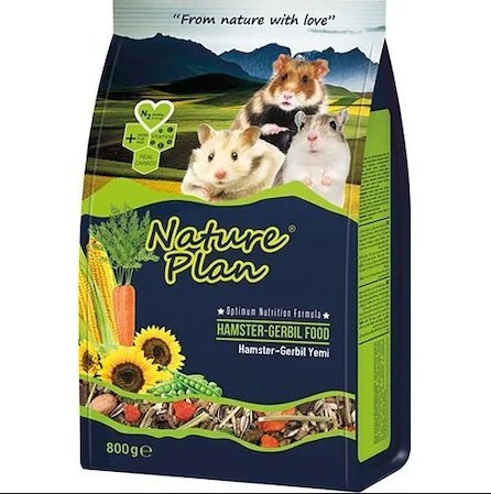 NATURE PLAN HAMSTER YEMi 800 GR(12)