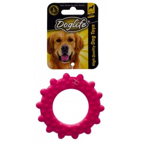 202248-DOGLİFE KÖPEKLER İÇİN KAUÇUK RİNG OYUNCAK