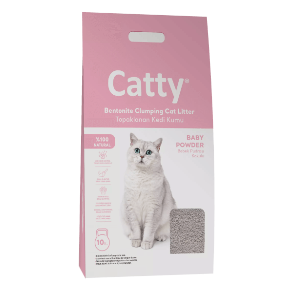 CATTY BEBEK PUDRASI KOKULU KEDI KUMU 10 LT