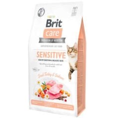 Brit Care Sensitive Hindi ve Somon Etli Hassas Tahılsız Kedi Maması 2 Kg