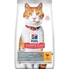 HİLLS STERİLİSED CAT YOUNG ADULT WİHT CHİCKEN 10 KG