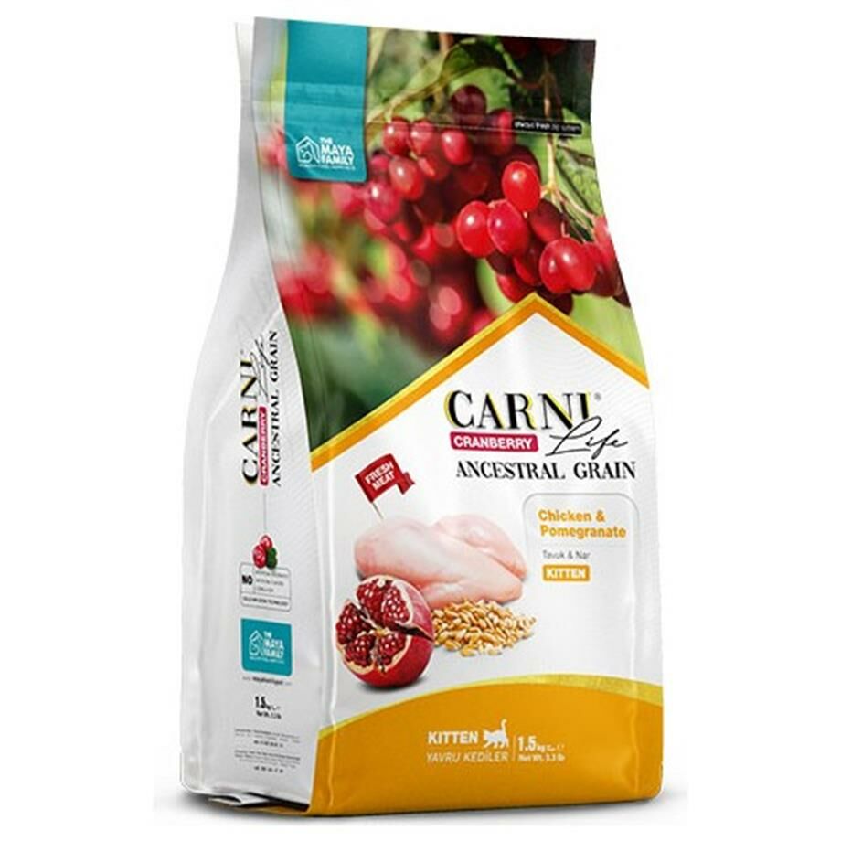 Carni Kitten Tavuk/Narlı Kedi Maması 10 KG
