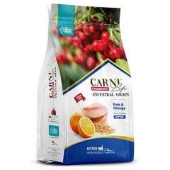 Carni Kitten Balık/Portakal Kedi Maması 10 KG