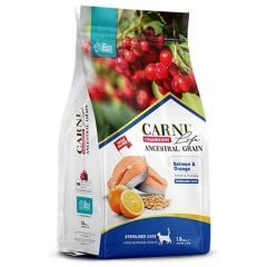 Carni Cat Sterilized Somon/Portakallı Kedi Maması 1.5 KG
