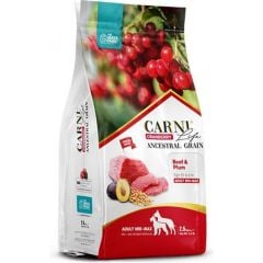 Carni Dog Adult Sıgır/Erikli Med/Max Köpek Maması 12 KG