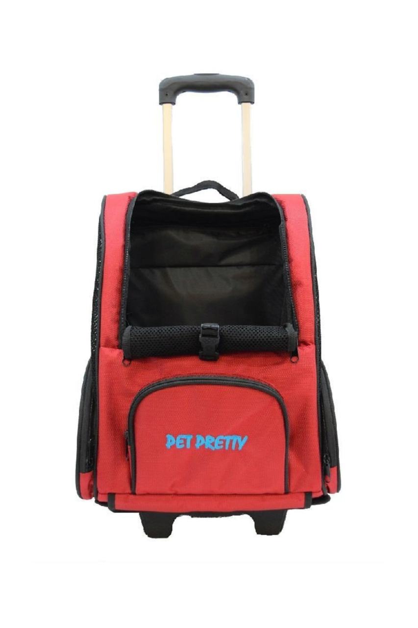 PETPRETTY ÇEKÇEKLİ SIRT ÇANTASI PEMBE