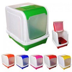 PET STYLE KAPALI KEDİ TUVALET KABI (6)