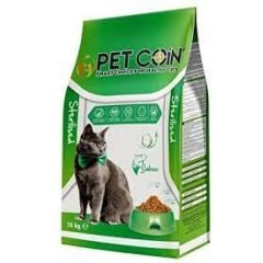 PETCOİN STERESED KEDİ MAMASI 15 KG