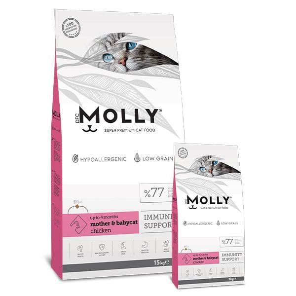 MOLLY KİTTEN MOTHER/BABYCAT TAVUKLU 15 KG