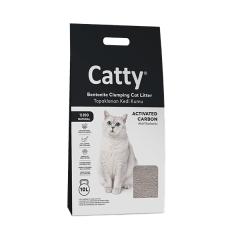 CATTY KEDİ KUMU AKTİF KORBON 10 LT