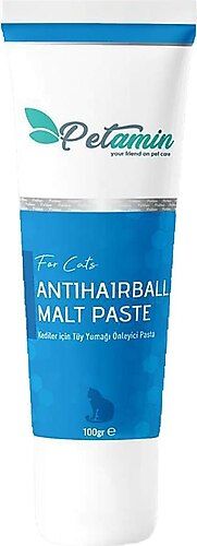 PETAMİN ANTİHAİRBALL MALT PASTE KEDİLER İÇİN TÜY YUMAĞI ÖNLEYİCİ PASTA 100 GR