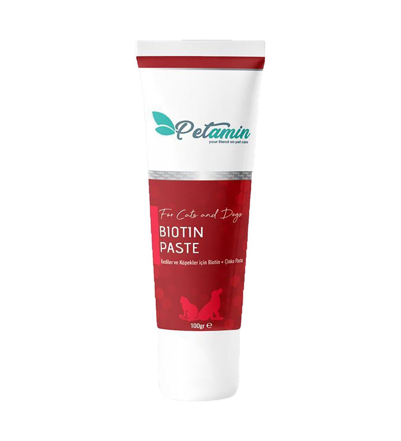PETAMİN BİOTİN PASTE KEDİ VE KÖPEKLER İÇİN ÇİNKO VE BİOTİN İÇERİKLİ DERİ VE TÜY SAĞLIĞI 100 GR