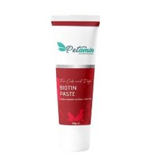 PETAMİN BİOTİN PASTE KEDİ VE KÖPEKLER İÇİN ÇİNKO VE BİOTİN İÇERİKLİ DERİ VE TÜY SAĞLIĞI 100 GR