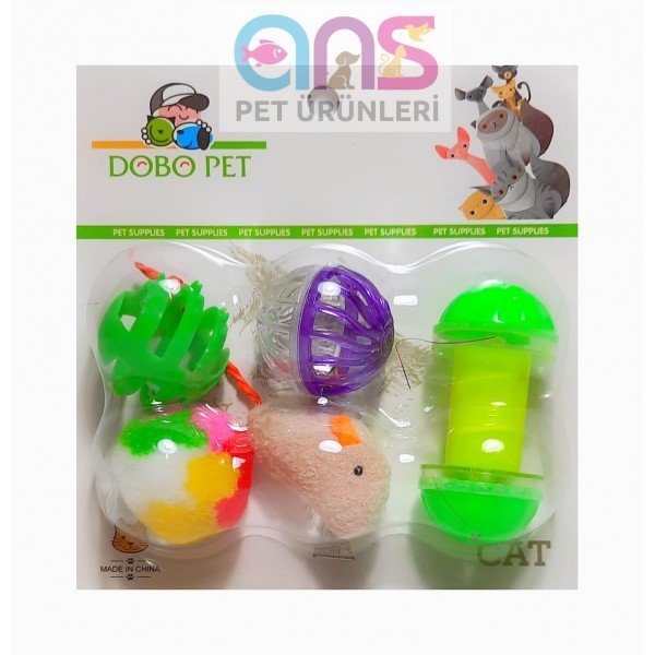 KP62687-2 DOBO PET SET OYUNCAK 6 LI