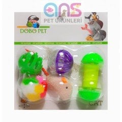 KP62687-2 DOBO PET SET OYUNCAK 6 LI