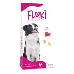Floki Yetişkin Köpek Maması Biftekli 15 KG