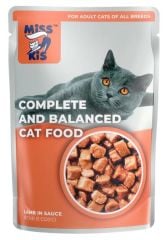 MİSS KİS SIĞIRLI KEDİ MAMASI 100 GR 24 LÜ