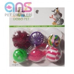 KP62687-1 DOBO PET SET OYUNCAK 6 LI