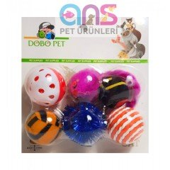 KP62687-3 DOBO PET SET OYUNCAK 6 LI