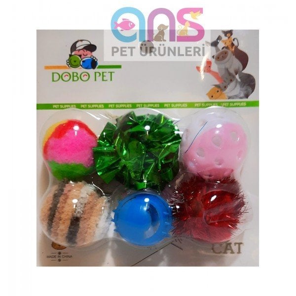 KP62687-4 DOBO PET SET OYUNCAK 6 LI