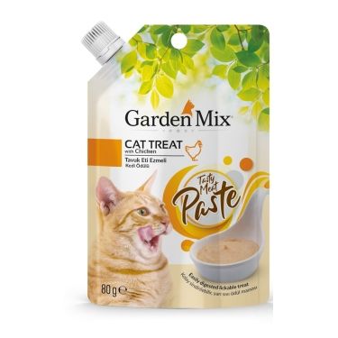 GARDEN MİX TAVUK ETLİ EZMELİ KEDİ ÖDÜL 80 GR